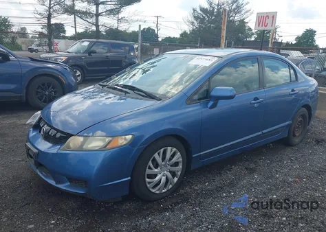 2010 Honda Civic Lx from USA, damaged, VIN 2HGFA1F51AH321964